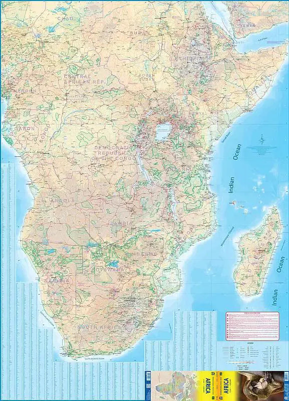 Africa Travel Map