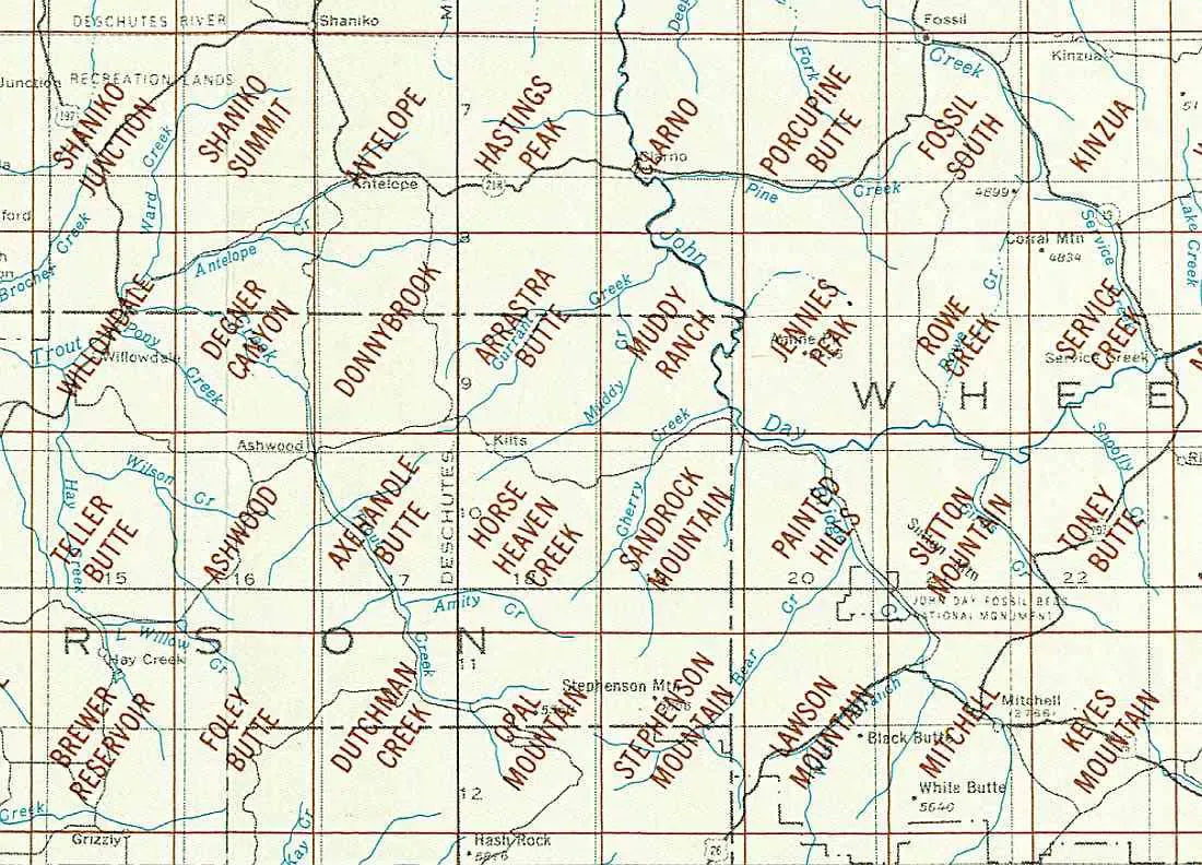Stephenson Mountain Area 1:24K USGS Topo Maps