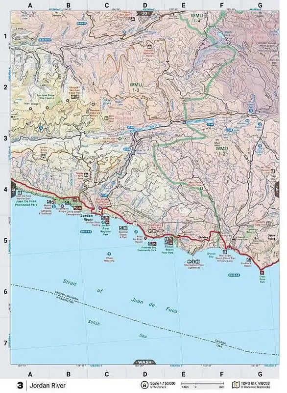 Vancouver Island Backroad Map Book
