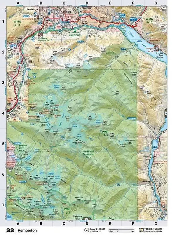 Vancouver Coast & Mountains Map Book