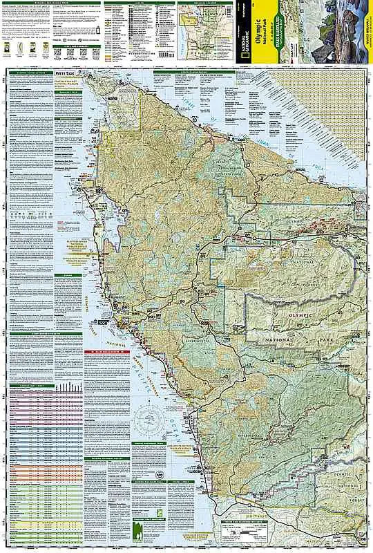 Olympic National Park Map
