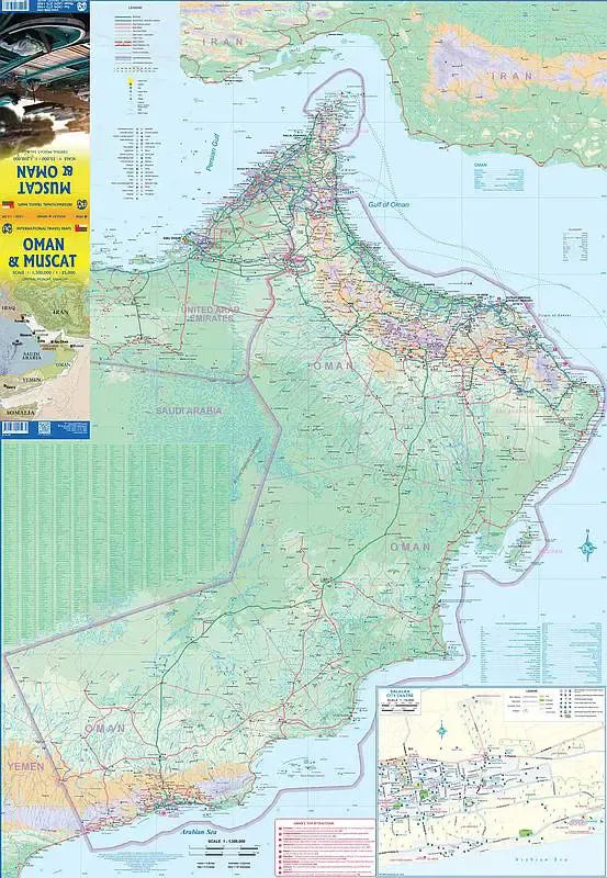 Muscat & Oman Travel Map