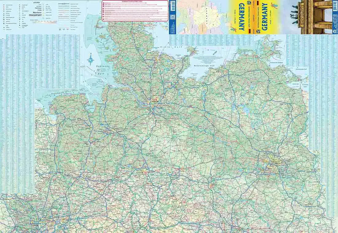 Germany Travel Map