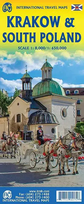 Krakow & South Poland Travel Map