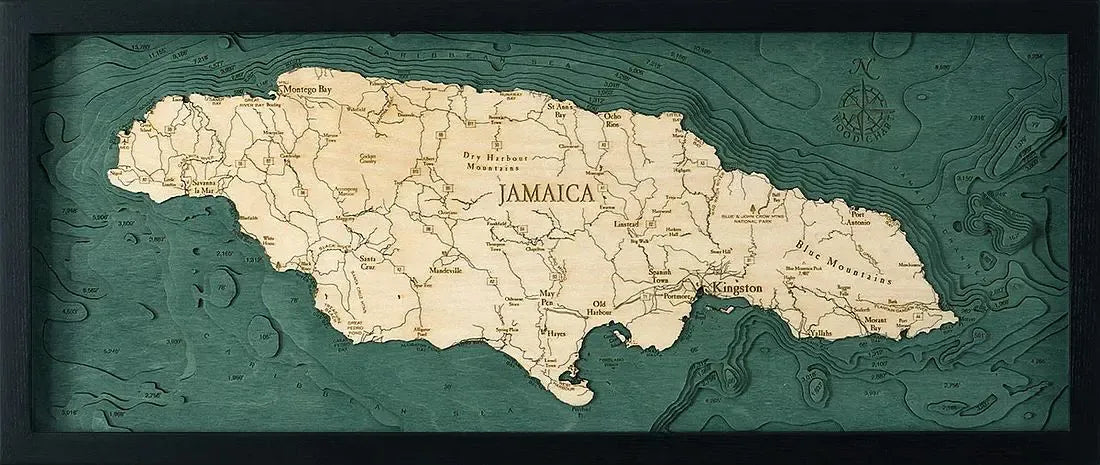 Jamaica Wood Chart