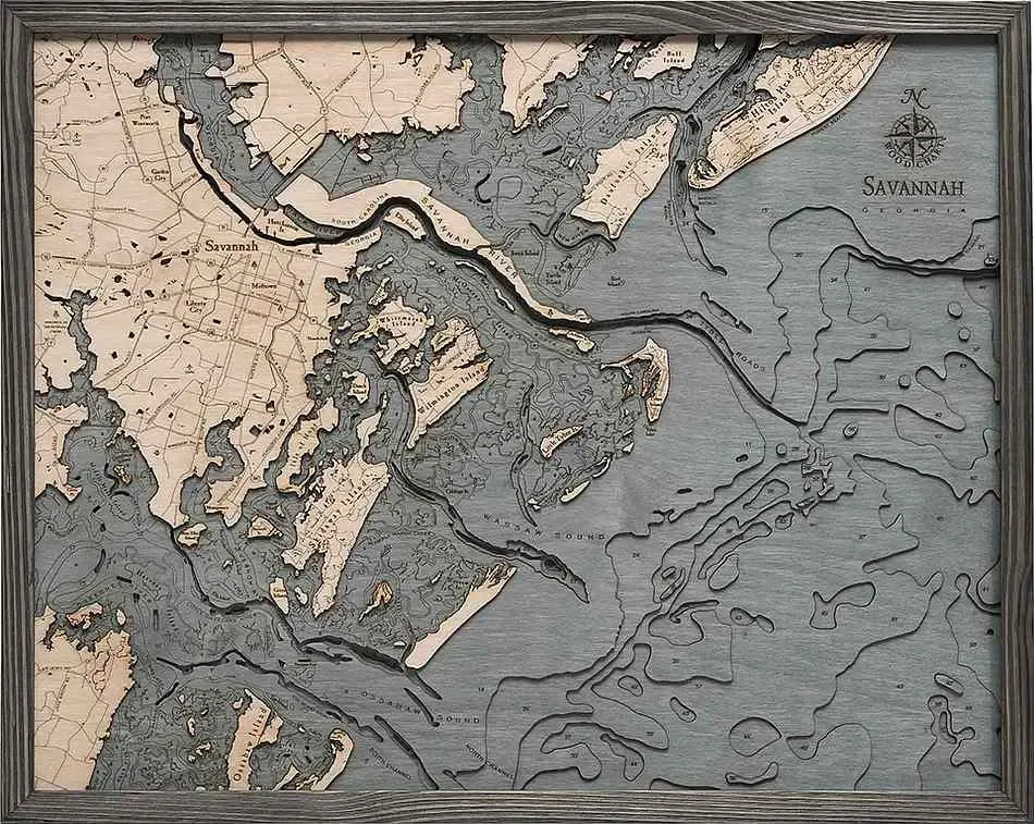 Savannah, GA Wood Chart