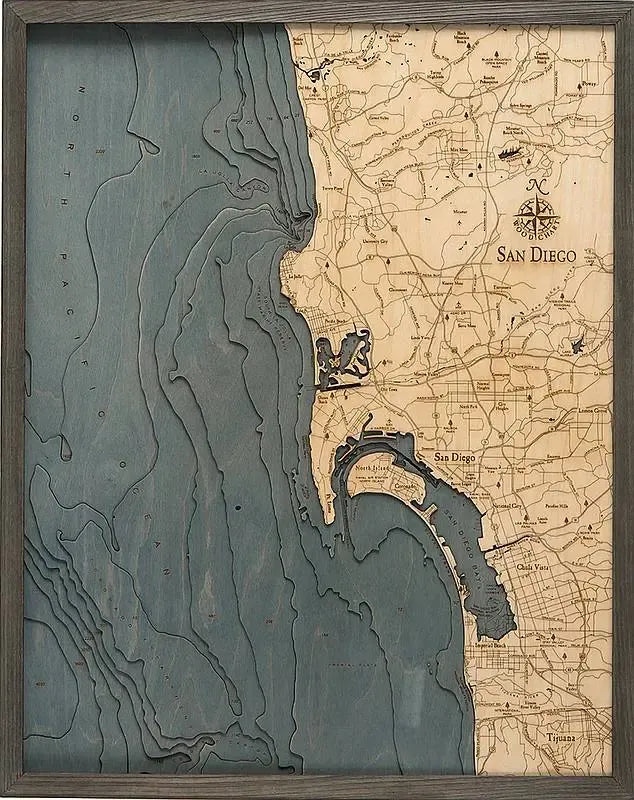 San Diego Wood Chart