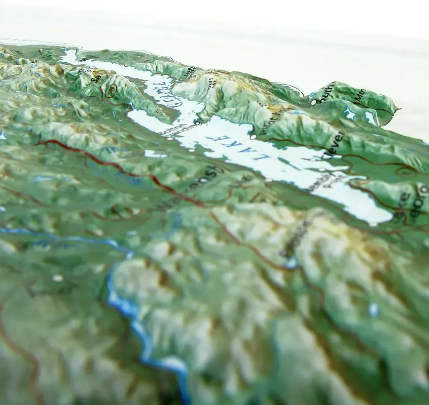 Adirondack Park Raised Relief Map