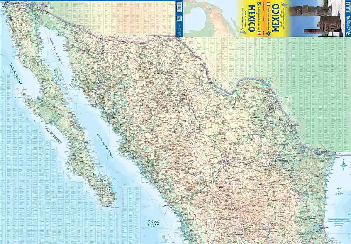 Mexico Travel Map