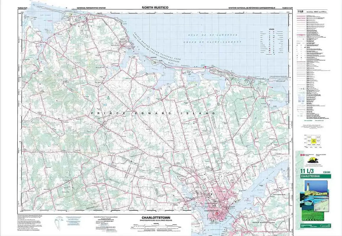 Prince Edward Island Travel Map