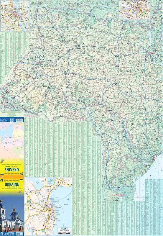 Ukraine Reference Map