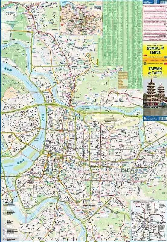 Taiwan & Taipei Travel Map