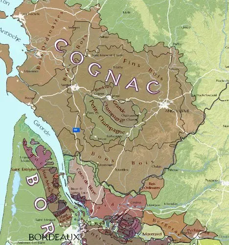 France Wine Region Map