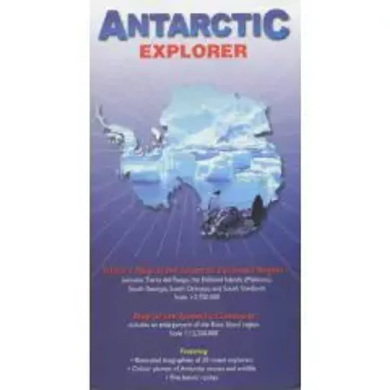 Antarctic Explorer by Ocean Explorer Maps