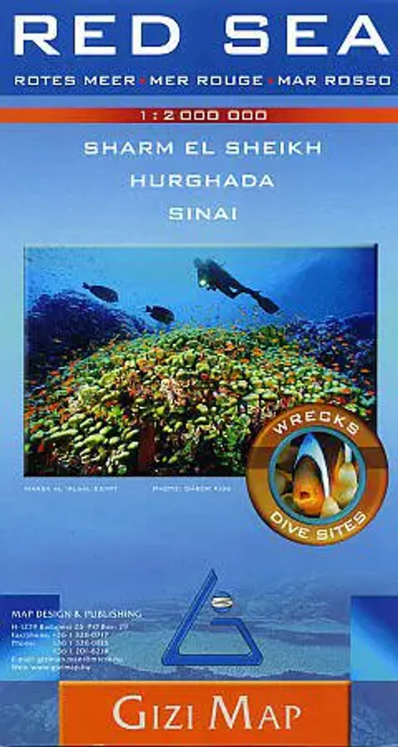 Red Sea Travel Map by Gizi