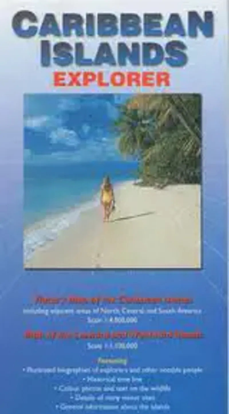 Caribbean Islands Travel & Cruise Map