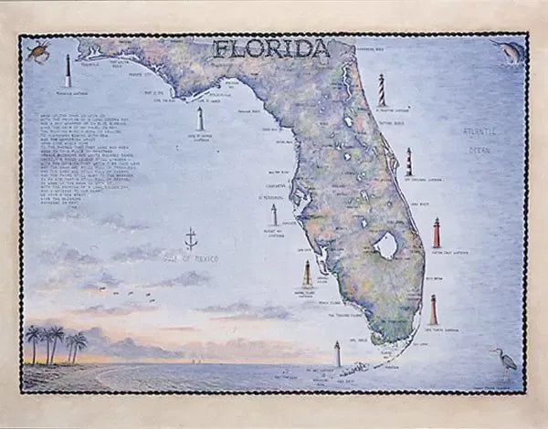 Florida Art Print