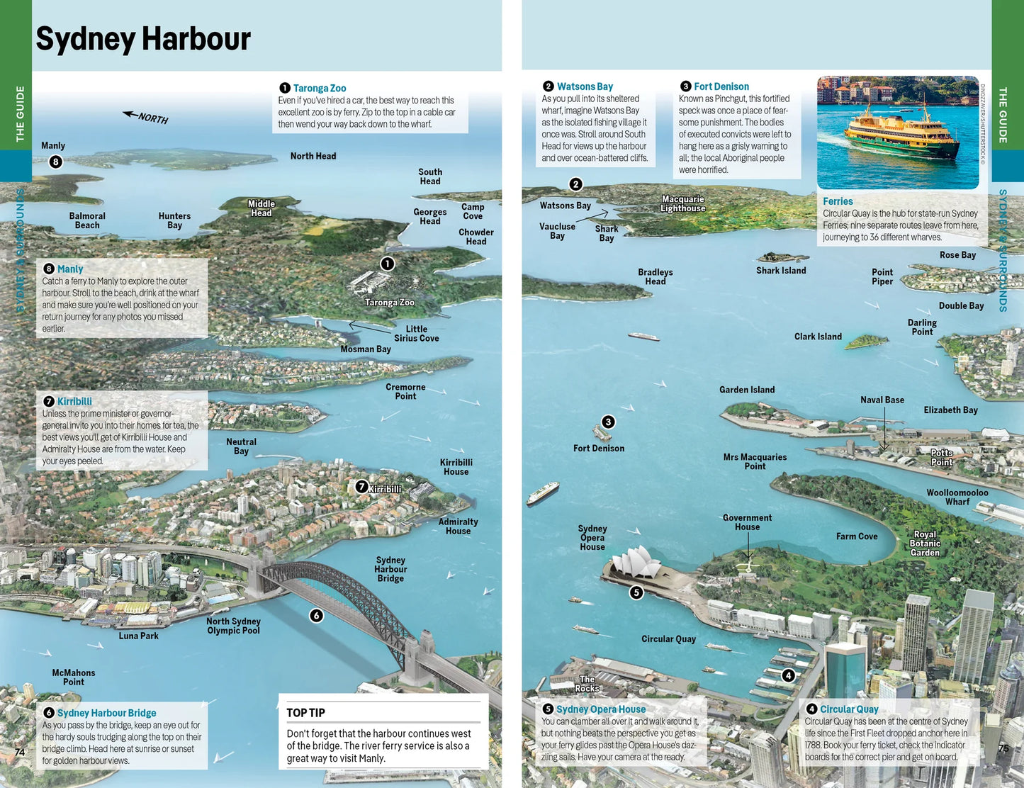 Australia Travel Guide Book by Lonely Planet - Sample Page
