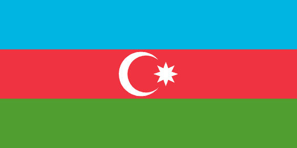 Azerbaijan Flag