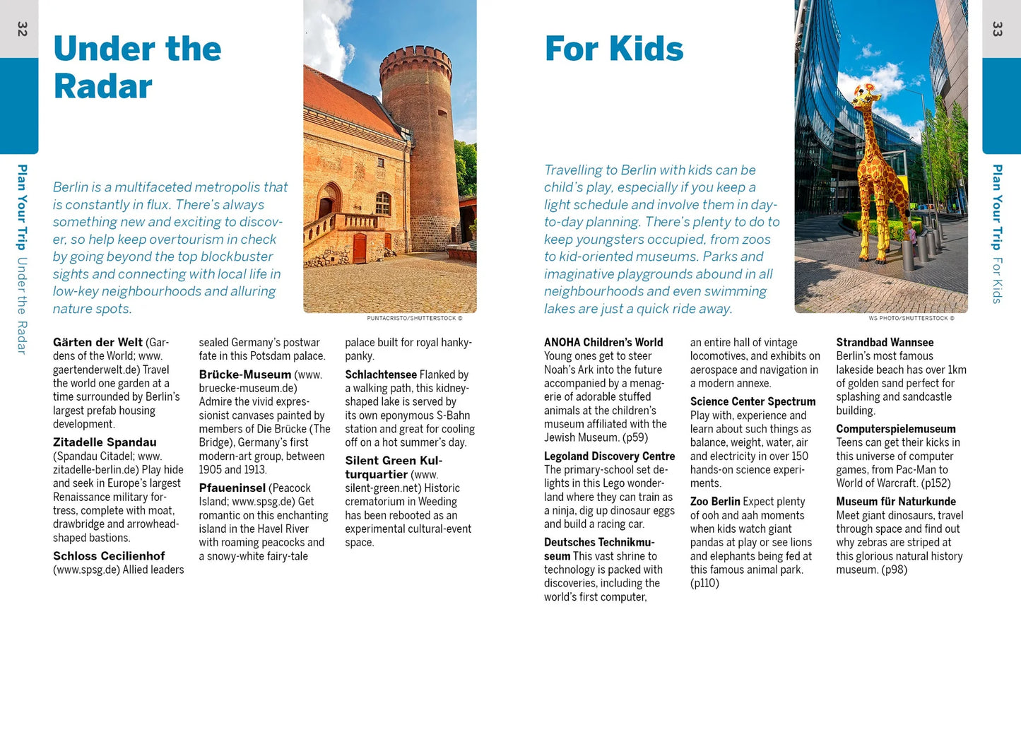 Berlin (Germany) Pocket Travel Guide Book by Lonely Planet - Sample Page