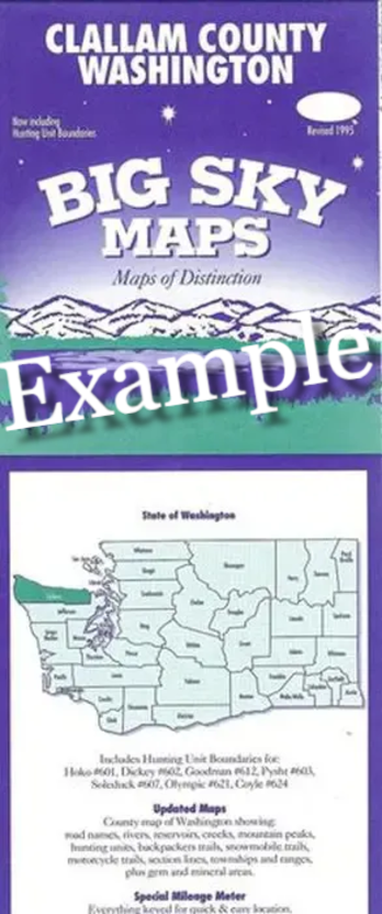 County Maps for Washington