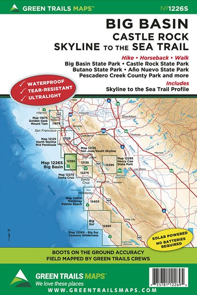 Big Basin Trail Map