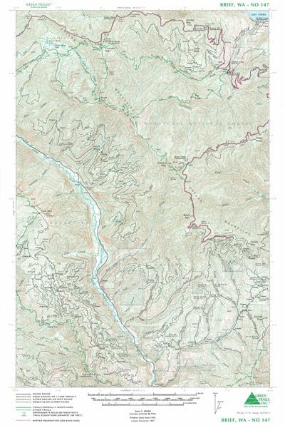 Brief, WA - Green Trails Map #147