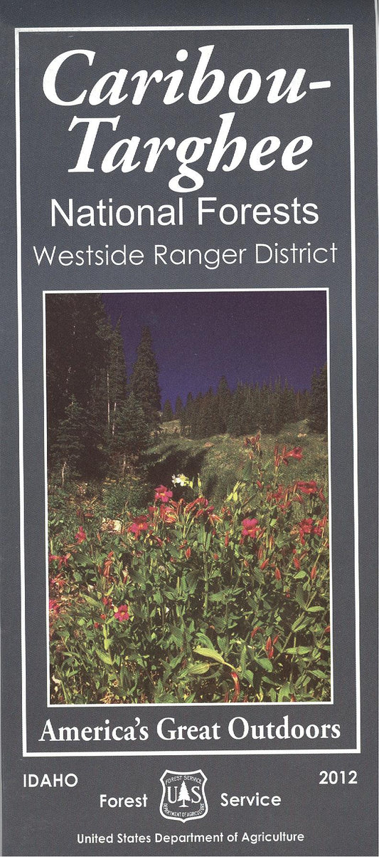 Caribou-Targhee National Forests - Westside Ranger District USFS Map - Cover