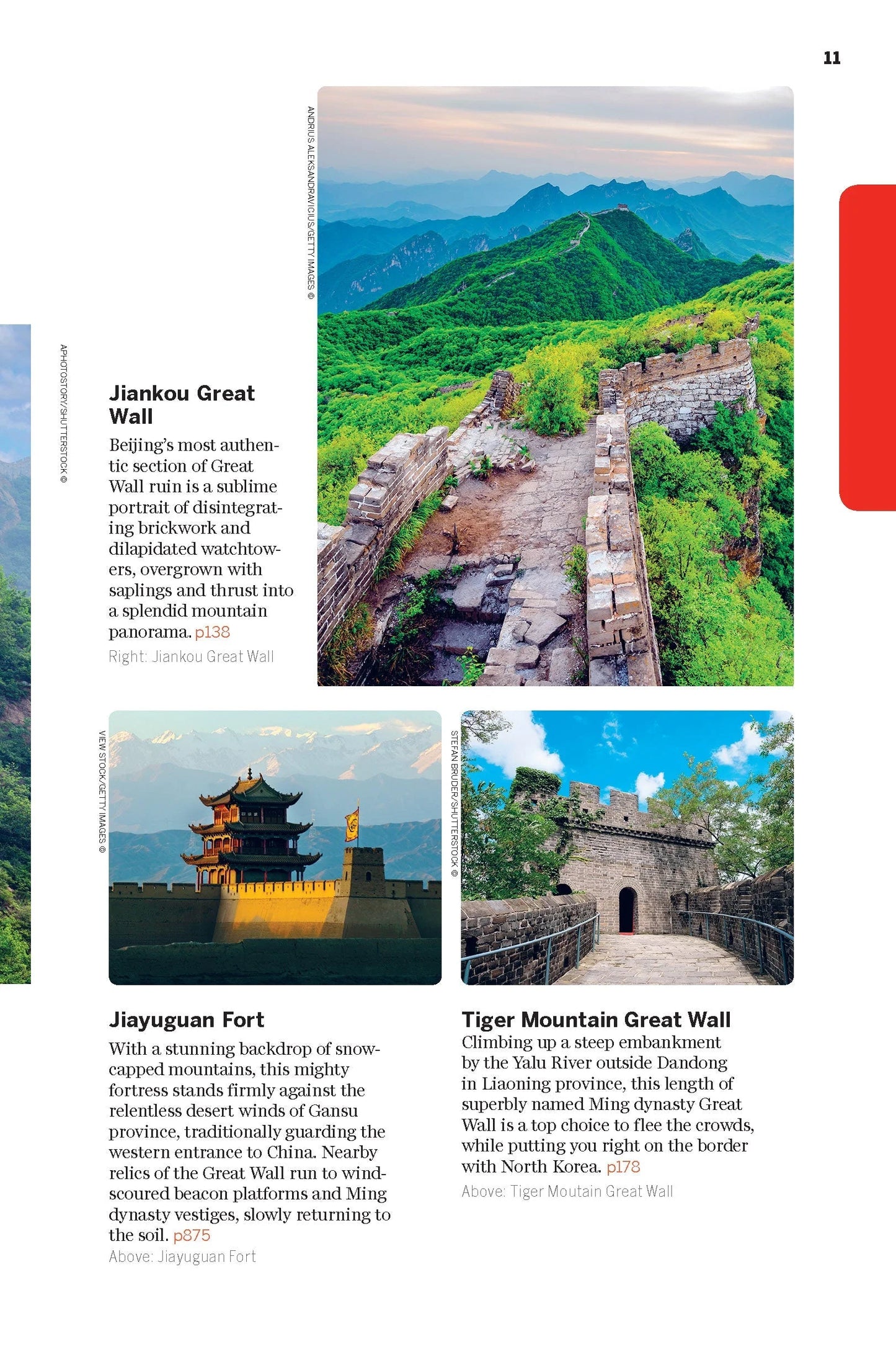 China Travel Guide Book by Lonely Planet - Sample Page