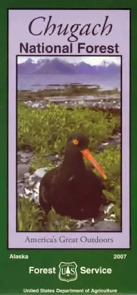 Chugach National Forest Service Map - Cover