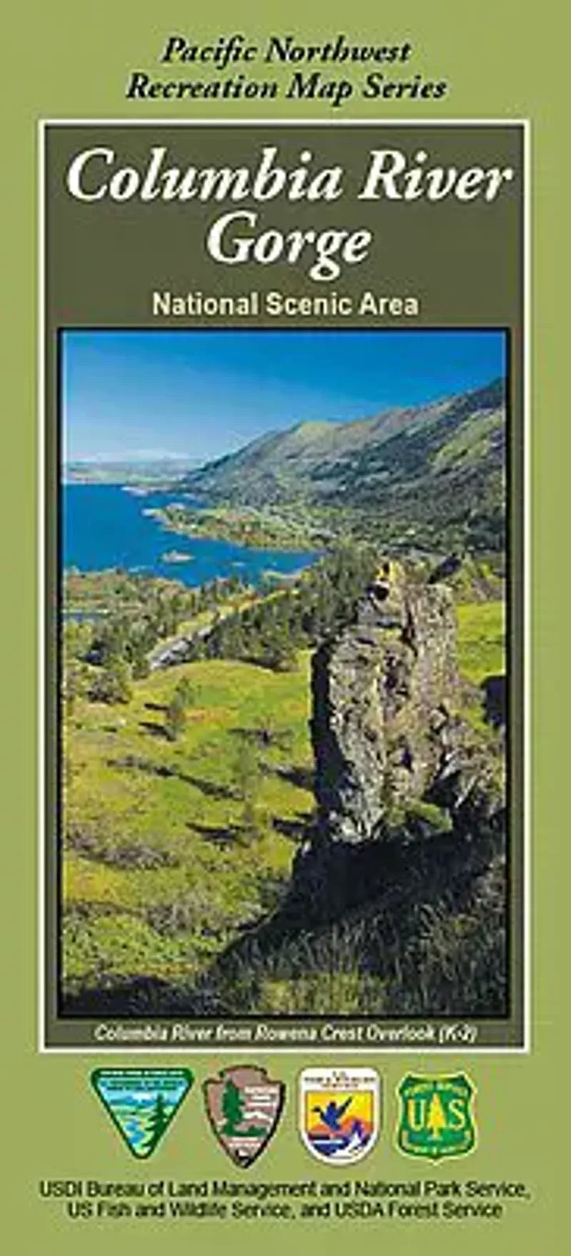 Columbia River Gorge National Scenic Area Recreation Map - Cover