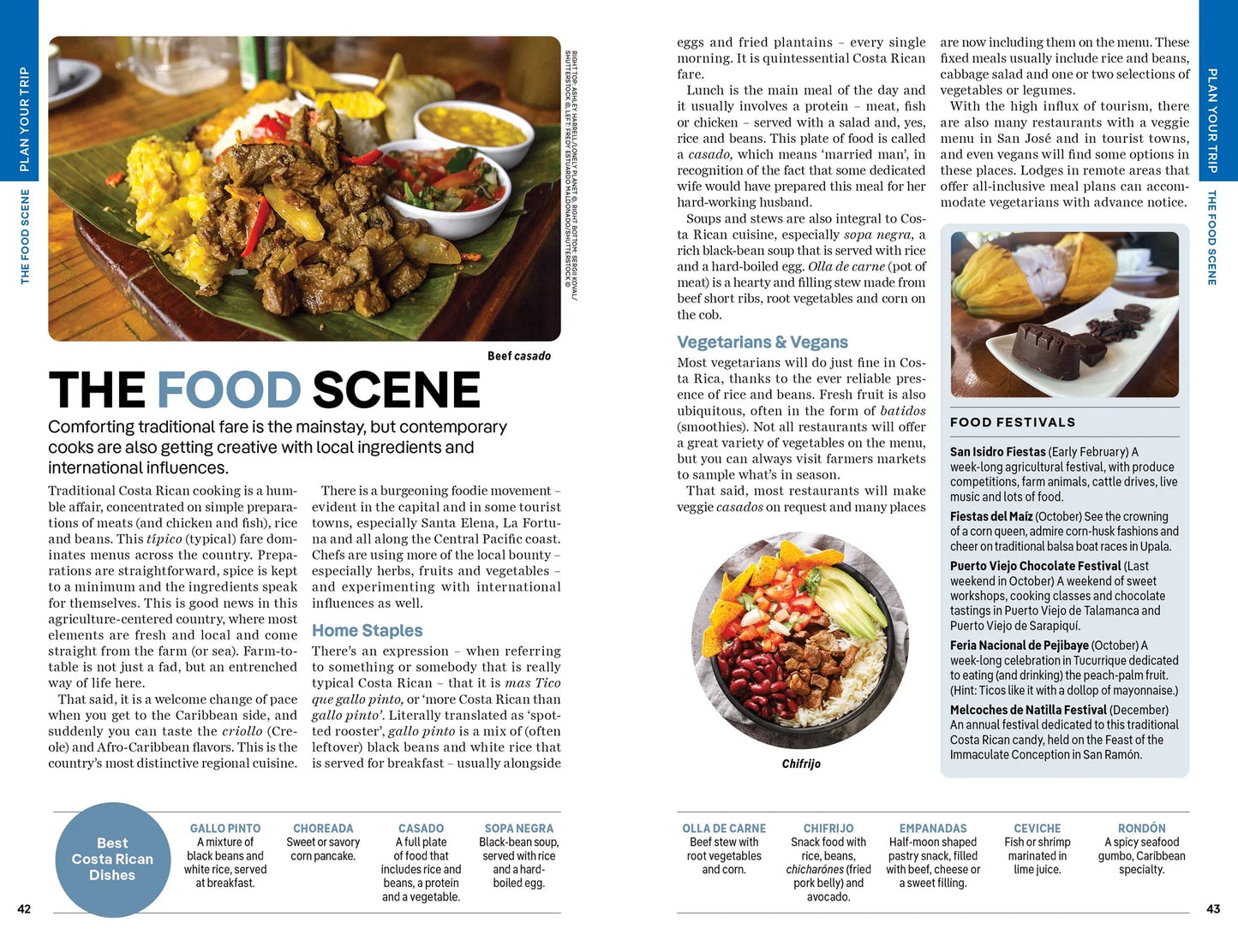 Costa Rica Travel Guide Book by Lonely Planet - Sample Page