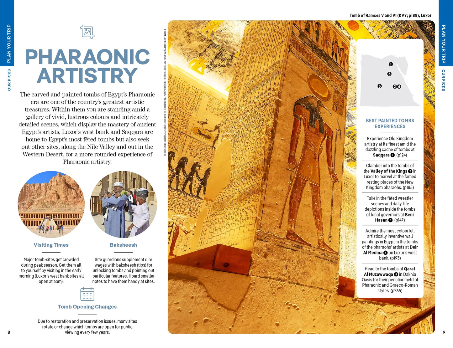 Egypt Travel Guide Book by Lonely Planet - Sample Page
