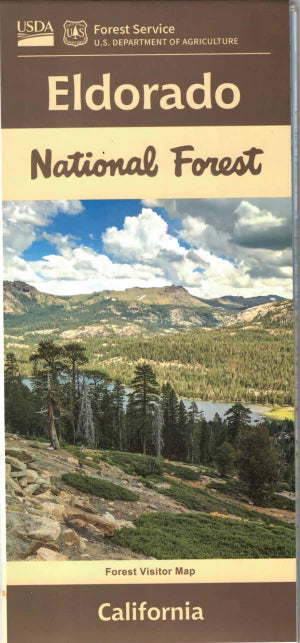 Eldorado National Forest Service Map - Cover