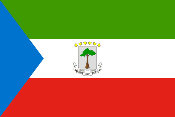 Equitorial Guinea Flag
