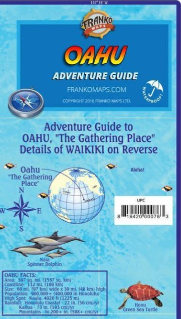 Oahu Guide Map