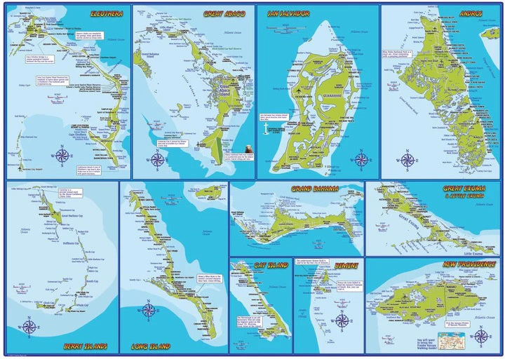 Bahamas Adventure Map