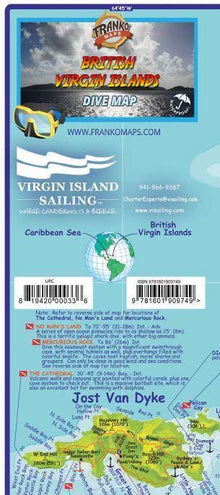 British Virgin Islands Travel Map