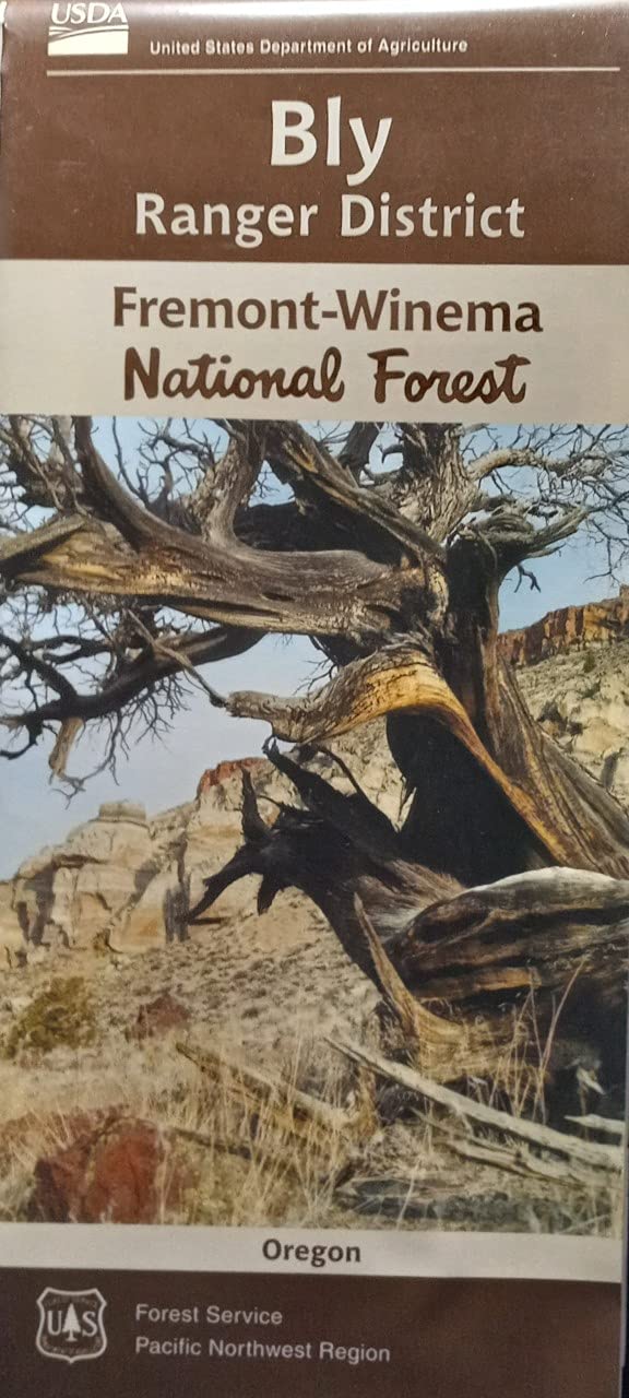 Fremont-Winema National Forest - Bly Ranger District National Forest Service Map - Cover