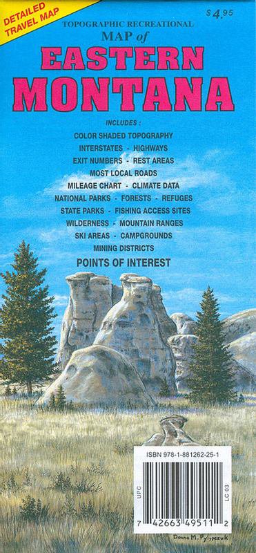 Recreation Map of Eastern Montana