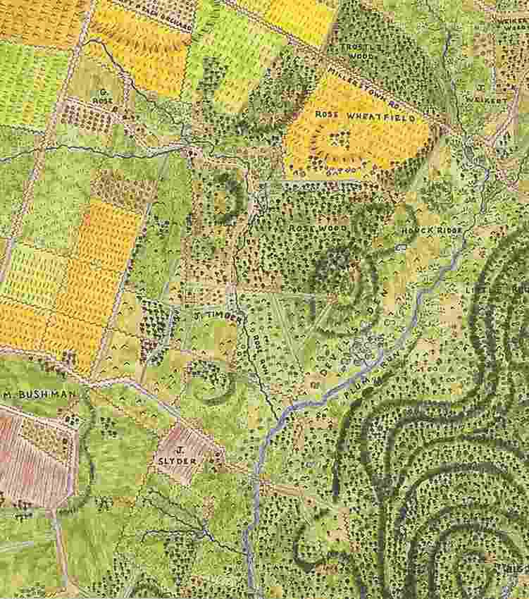 Gettysburg Battlefield Map