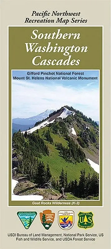 Gifford Pinchot National Forest - Southern Washington Cascades Forest Service Map - Cover