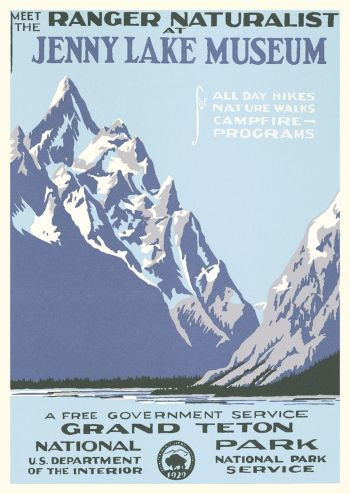 Grand Teton National Park poster