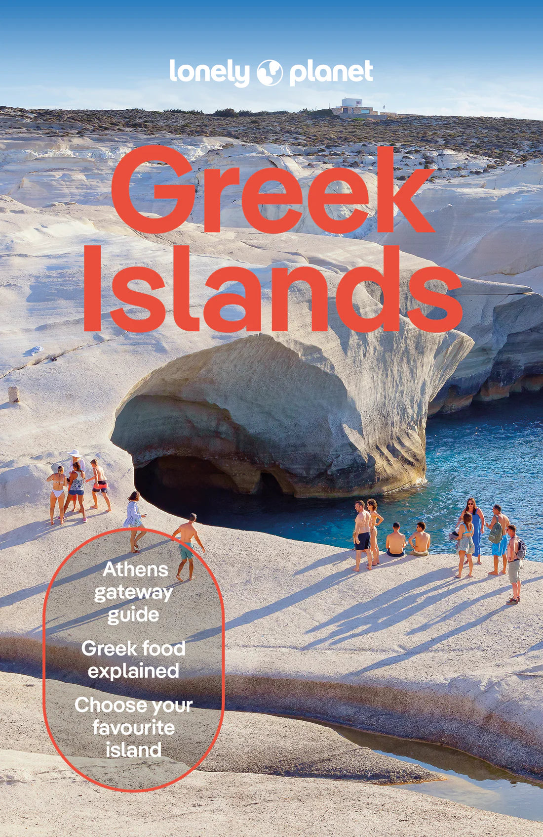 Greek Islands Travel Guide Book by Lonely Planet - Cover