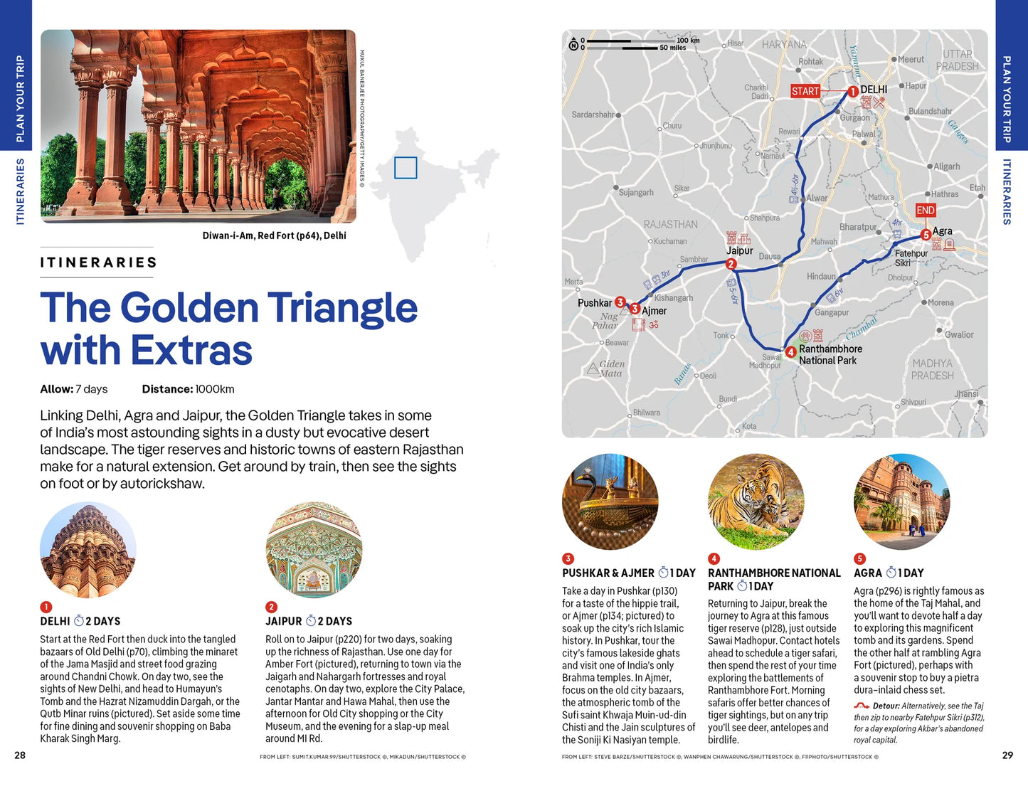 India Travel Guide Book by Lonely Planet - Sample Page
