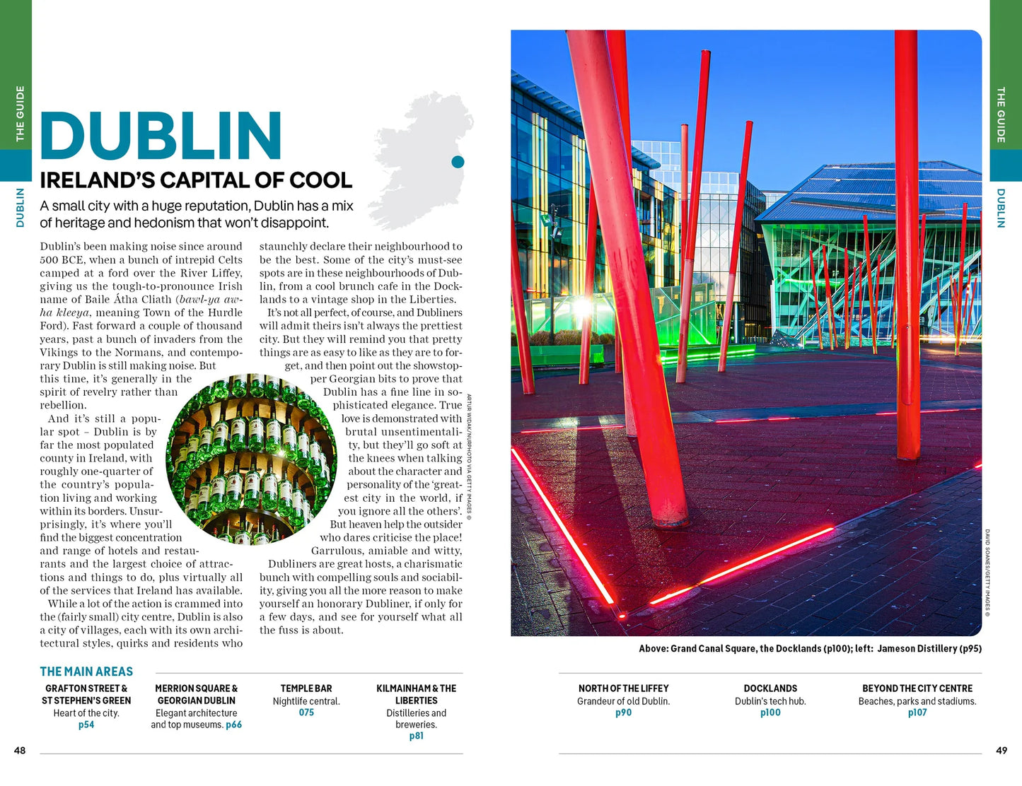 Ireland Travel Guide Book by Lonely Planet - Sample Page