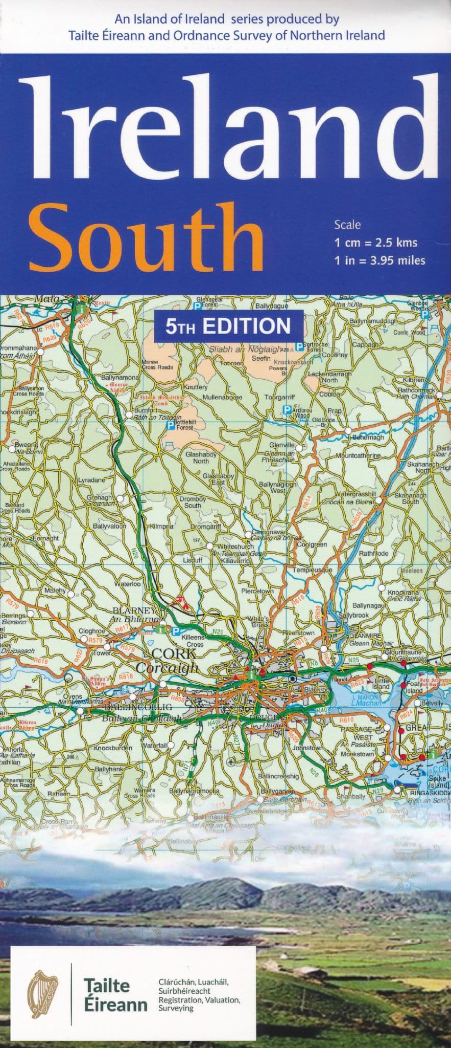 Ireland South Road Map by Ordnance Survey Ireland - Cover
