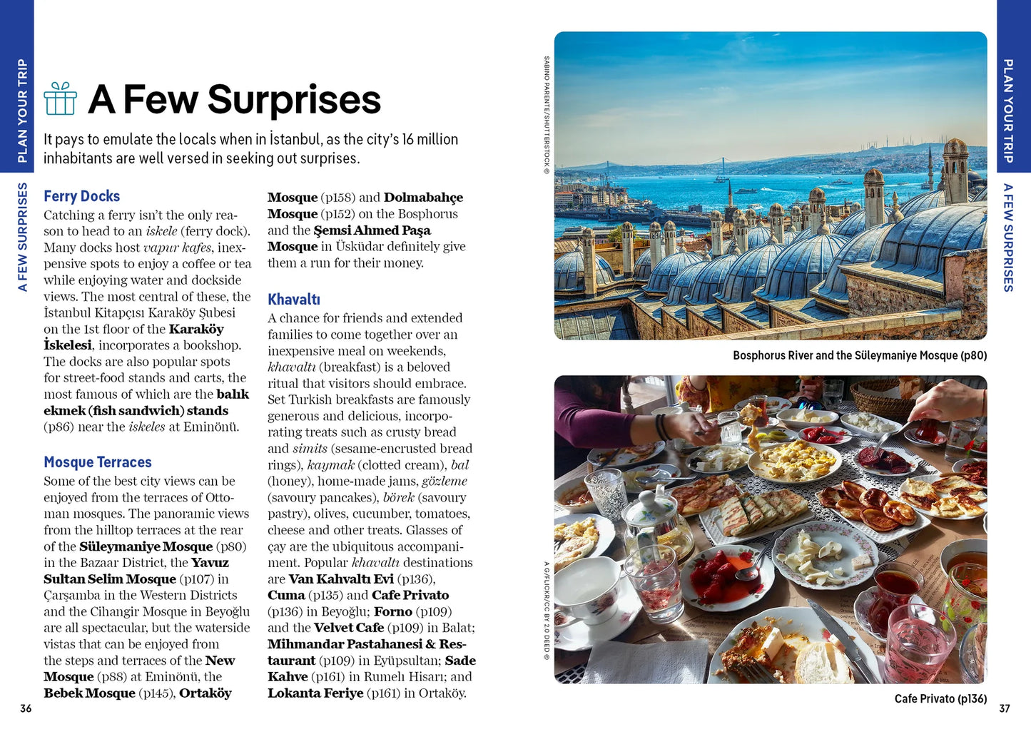 Istanbul Pocket Travel Guide Book by Lonely Planet - Sample Page