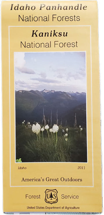Kaniksu National Forest Service Map - Cover