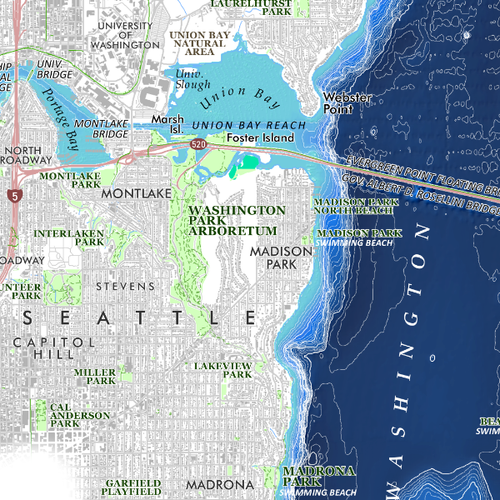 Lake Washington Map